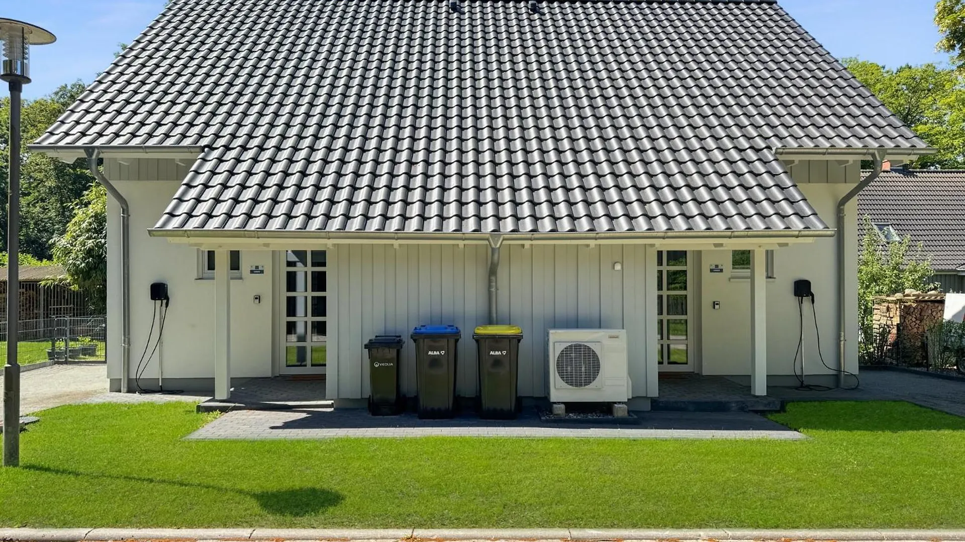 Cblue: Seeblick, Kamin, Wallbox, Natur Bentwisch Ferienhaus